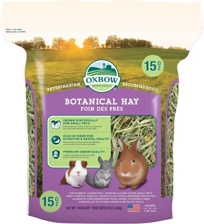 Botanical Western Timothy Hay — Hay Blend for Rabbits & Small Pets